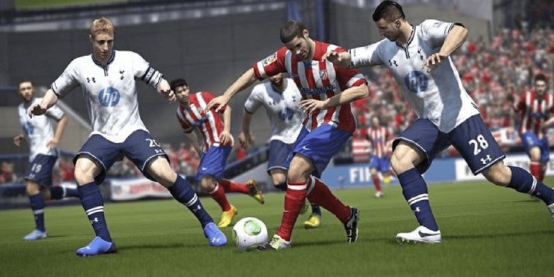What is the concept of virtual football?